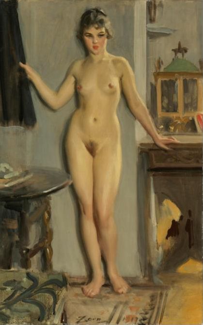 Alvan by Anders Zorn,A3(16x12")Poster
