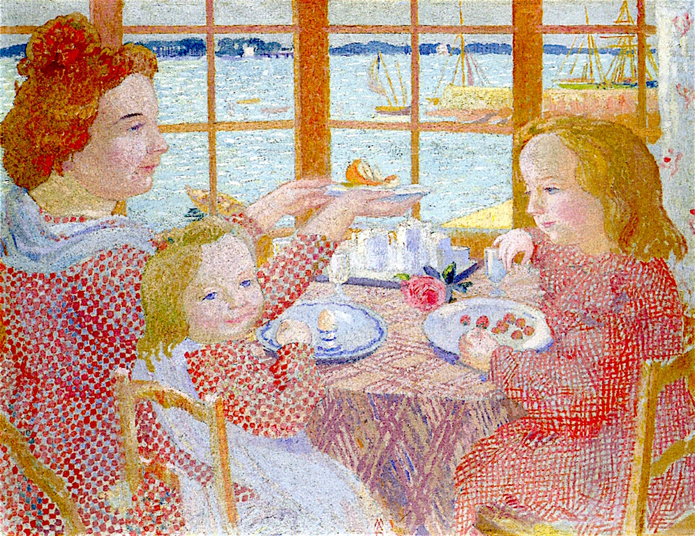 Breakfast at Lactudy by Maurice Denis,A3(16x12")Poster