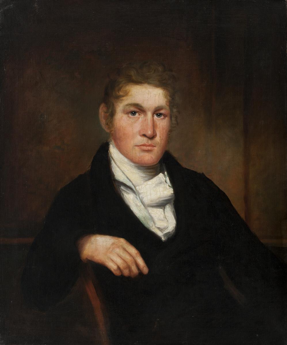 George Spalding, vintage artwork by William Dunlap, 12x8" (A4) Poster