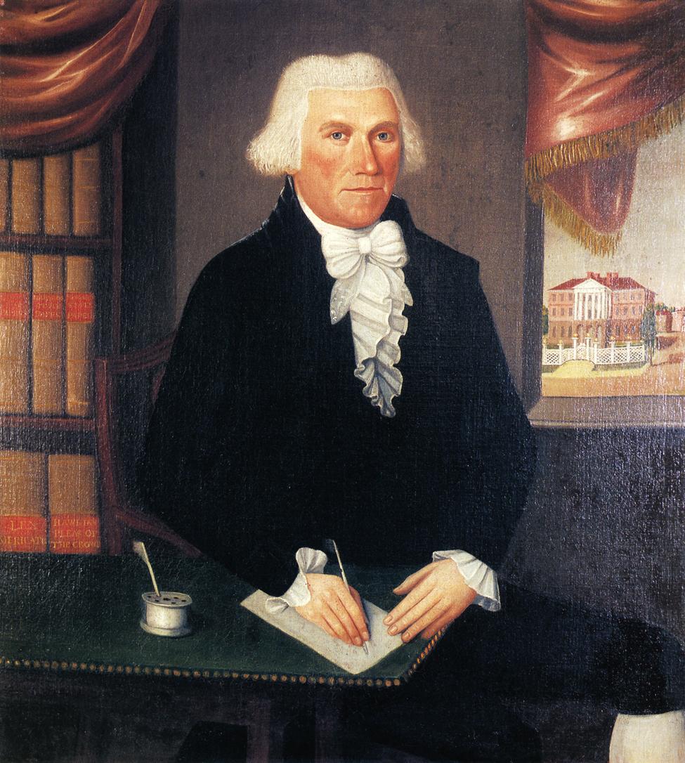 Jeremiah Halsey, vintage artwork by Joseph Steward, 12x8" (A4) Poster