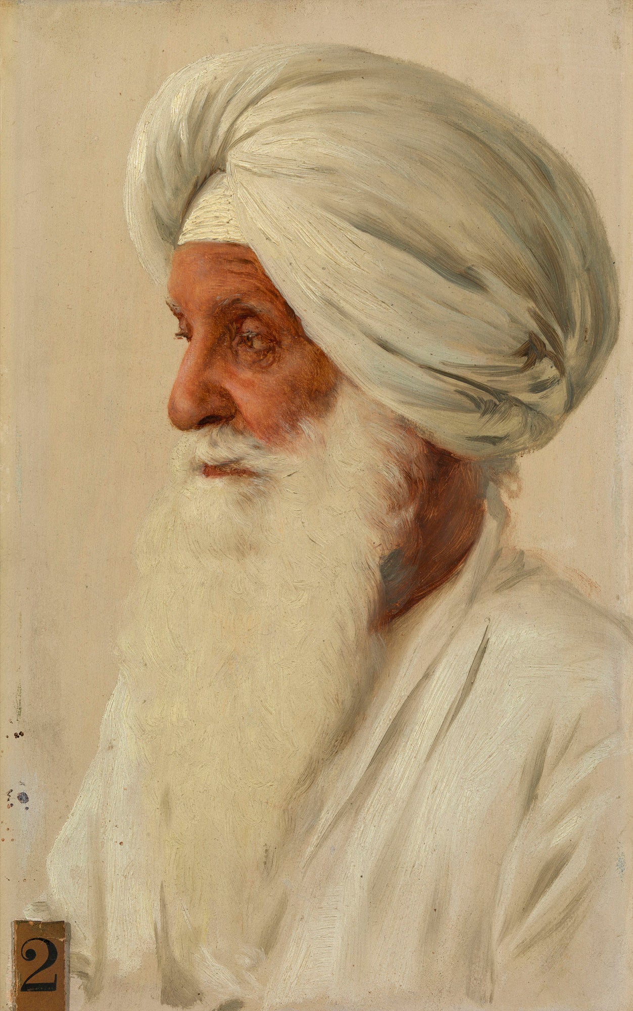 Sardar Bir Singh, vintage artwork by Rudolph Swoboda, A3 (16x12") Poster Print