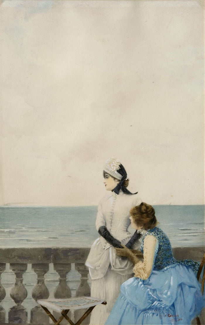 Dis-moi tout by Vittorio Matteo Corcos,A3(16x12")Poster