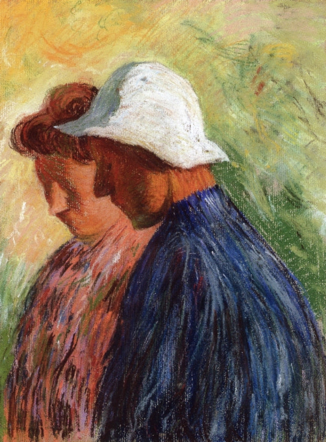 Couple en buste de PRofil by Henri Martin,A3(16x12")Poster