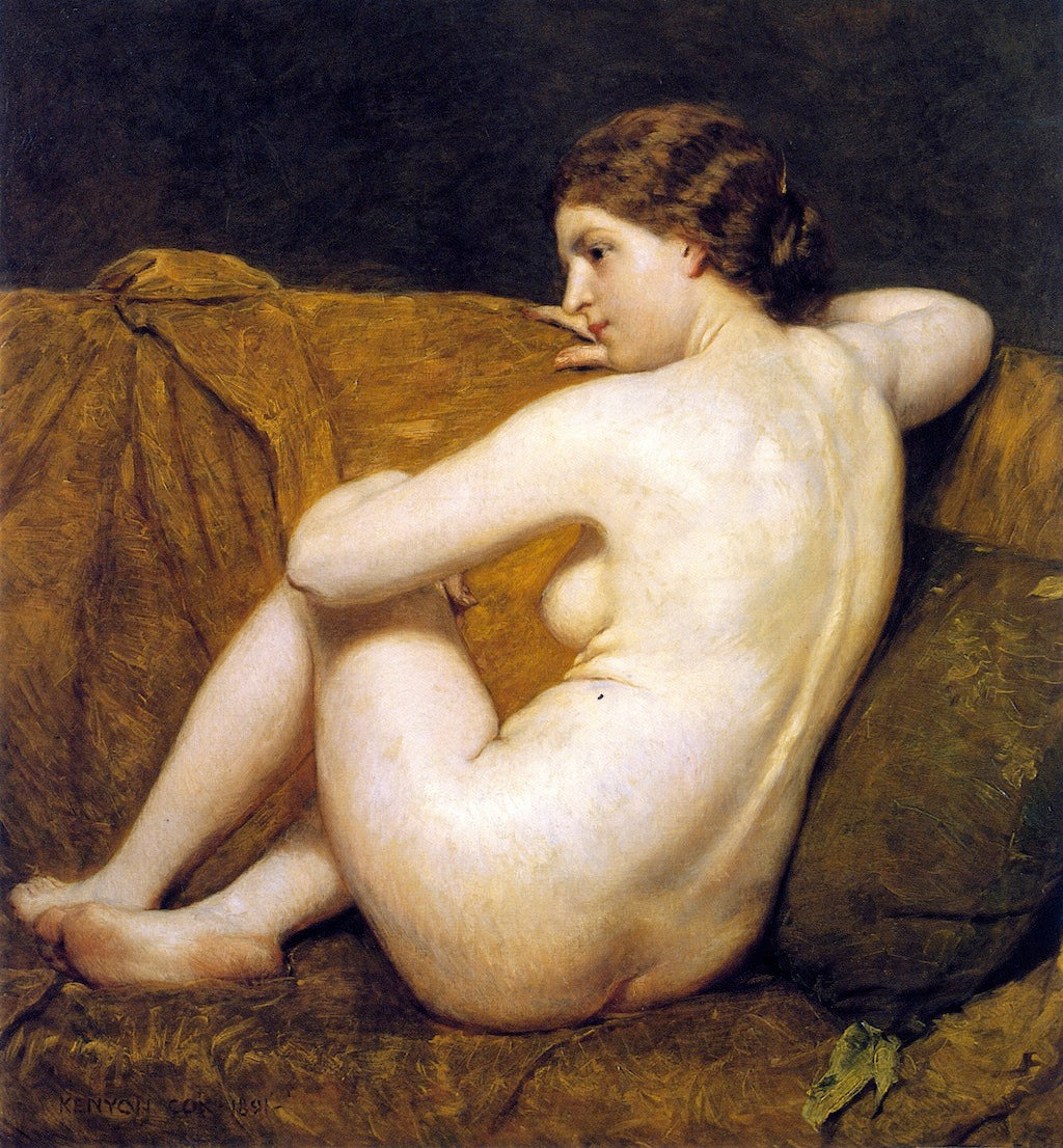 A Blond by Kenyon Cox,A3(16x12")Poster