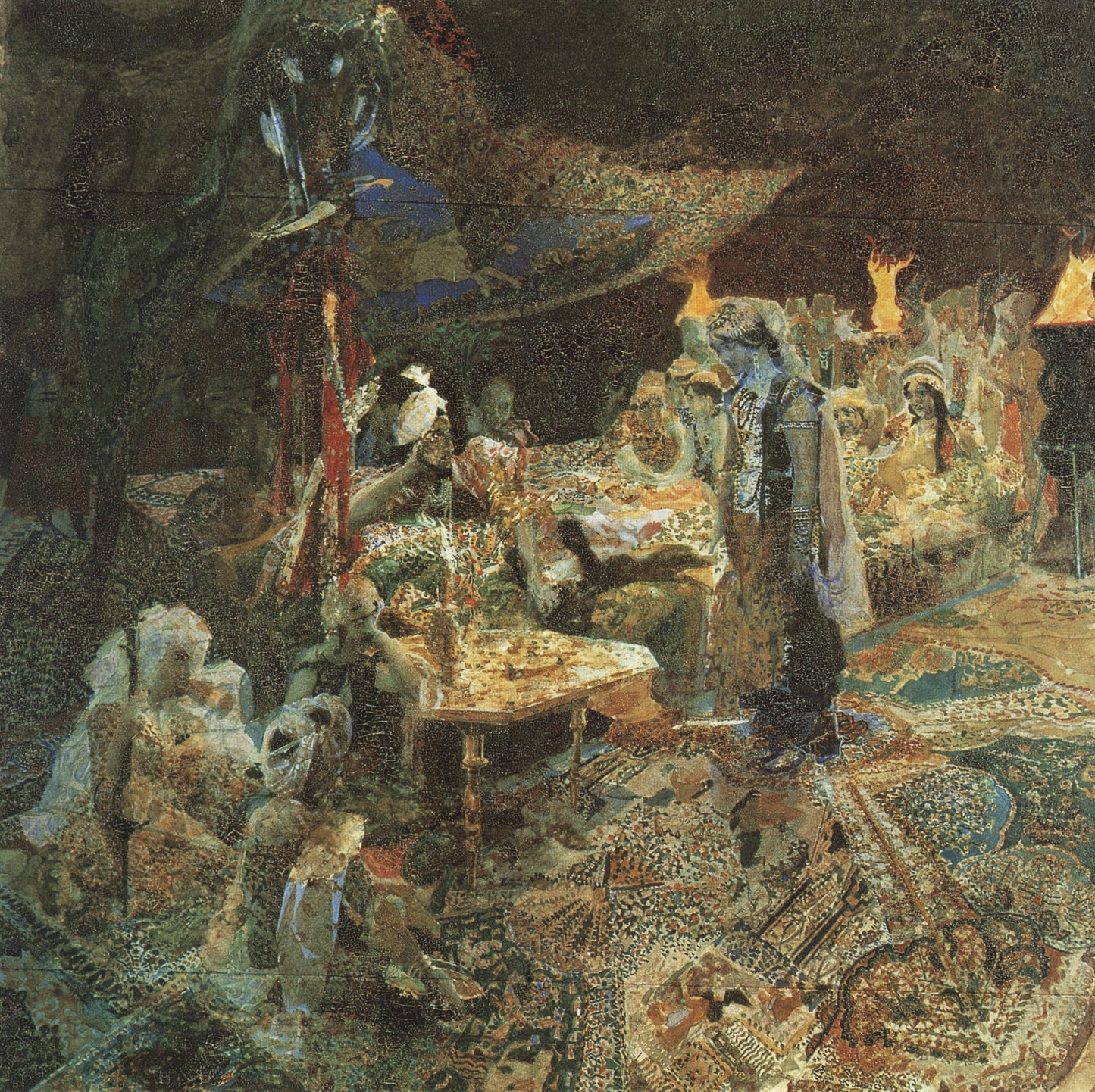 The Eastern Tale by Mikhail Vrubel,A3(16x12")Poster