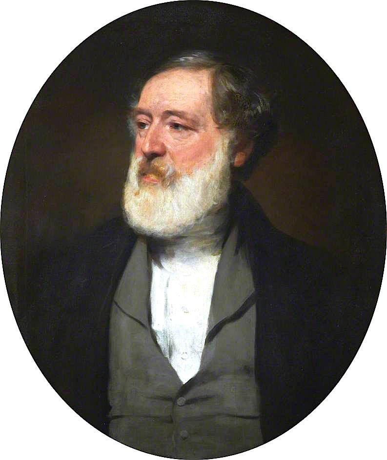 John Frederick Lewis, HRSA, RA, vintage artwork by Sir John Watson Gordon, A3 (16x12") Poster Print