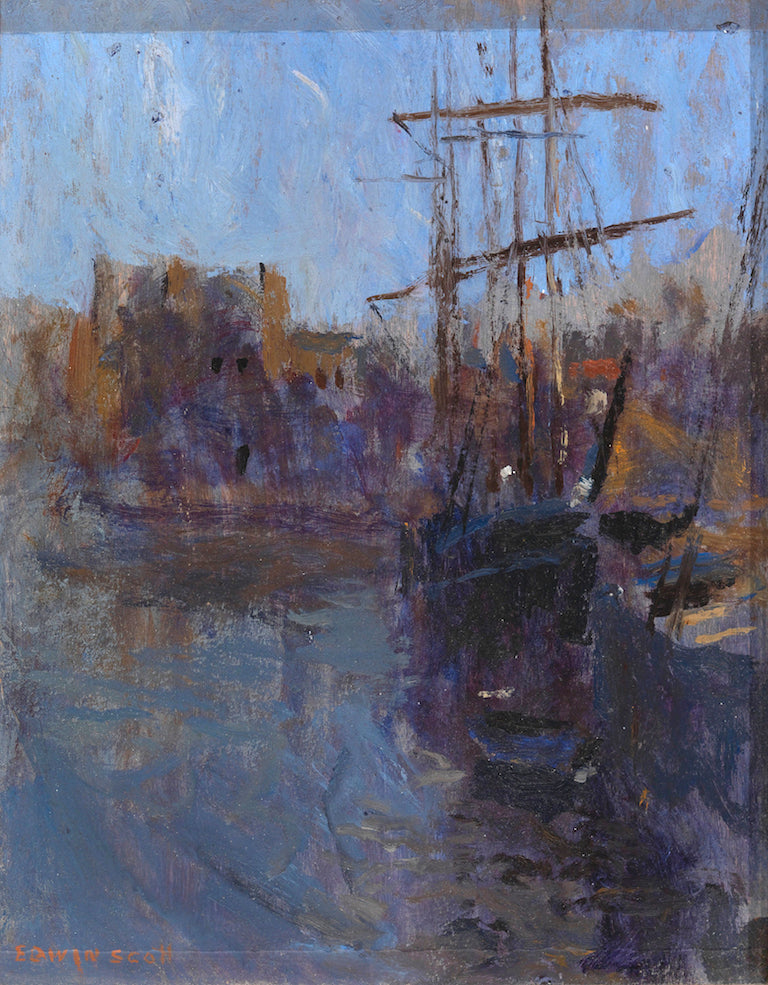 Porte de Cherbourg by Frank Edwin Scott,A3(16x12")Poster
