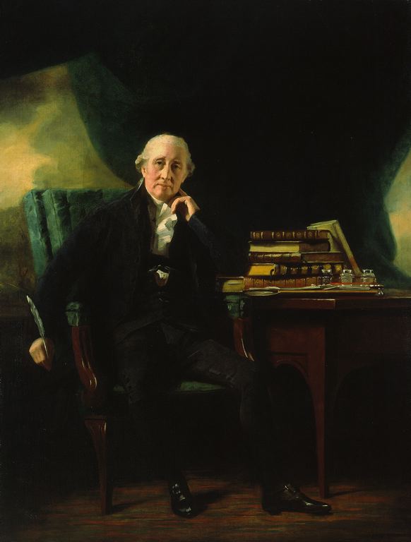 Adam Rolland of Gask II, vintage artwork by Sir Henry Raeburn, R.A., P.R.S.A., 12x8" (A4) Poster