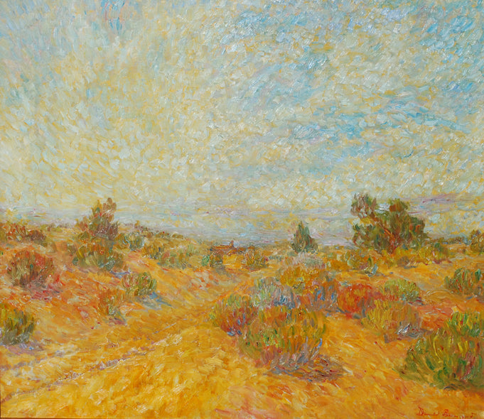 Utah Landscape, vintage artwork by Donald Beauregard, 12x8" (A4) Poster