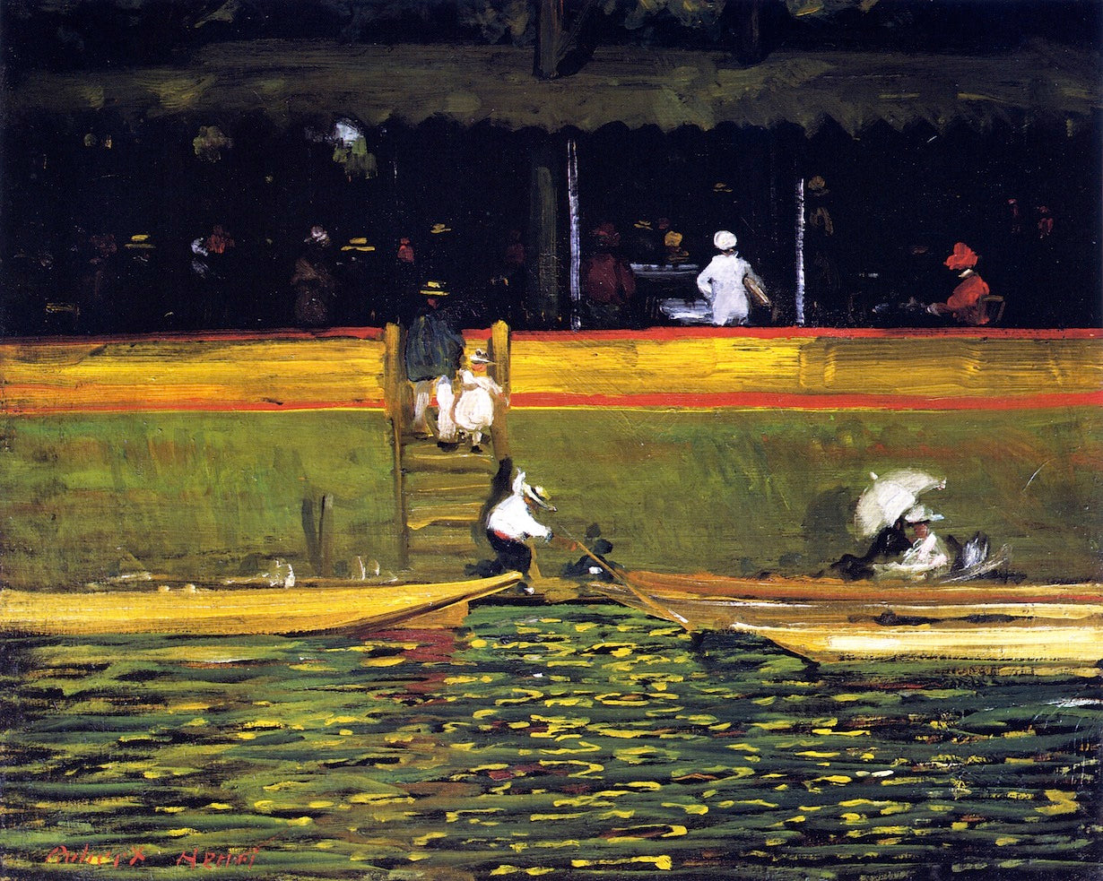 At Joinville by Robert Henri,A3(16x12")Poster