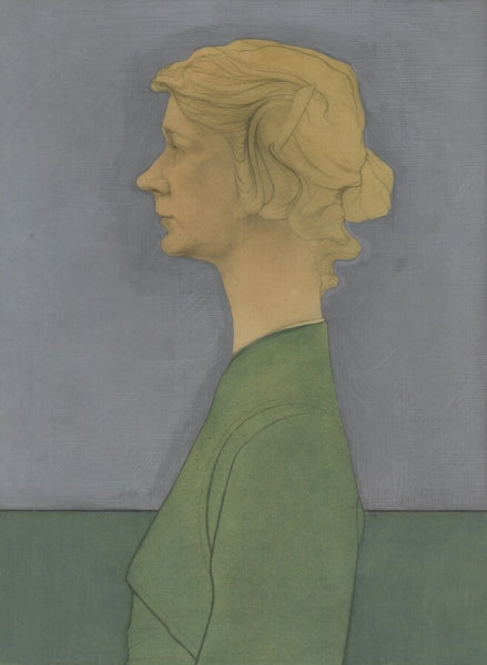 Portrait of Ms. Anna Henny by Jan Thorn-Prikker,A3(16x12")Poster