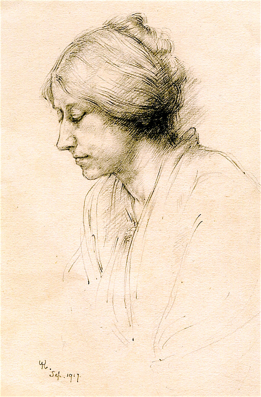 Portrait of Millicent Murby by Winifred Knights,16x12(A3) Poster