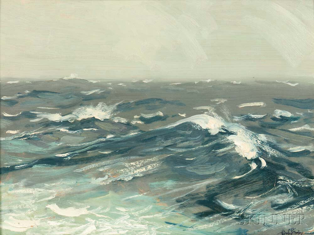 The Gulf Stream by Hermann Dudley Murphy,A3(16x12")Poster