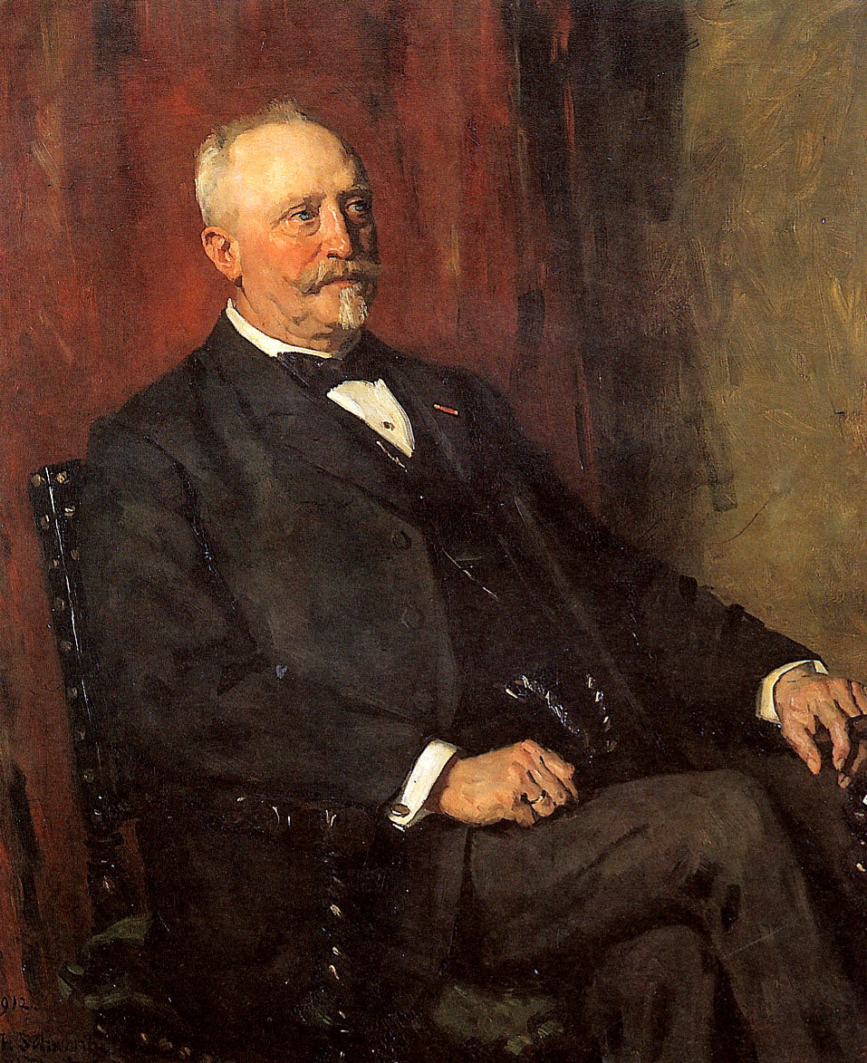 Willem Vroom, vintage artwork by Therèse Schwartze, 12x8" (A4) Poster