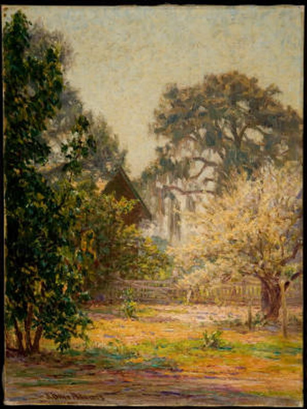 The Guava Tree, vintage artwork by John Ottis Adams, 12x8" (A4) Poster