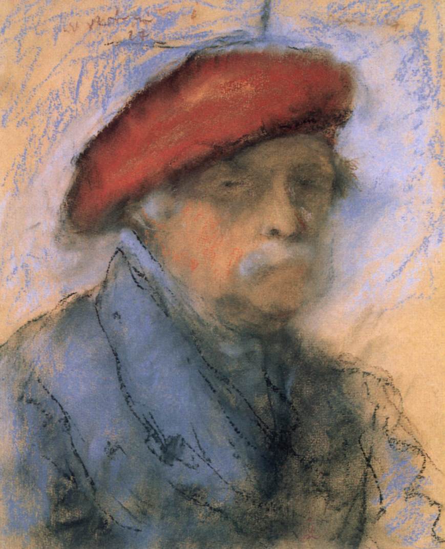 Last Self-portrait by Jozsef Rippl-Ronai,A3(16x12")Poster