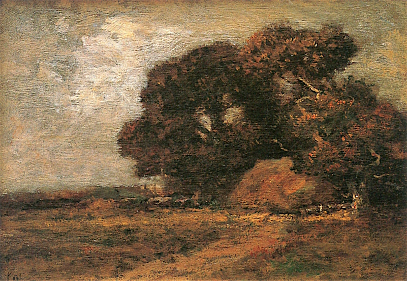 A Stack Yard, Brookhaven by Frederick W. Kost,A3(16x12")Poster