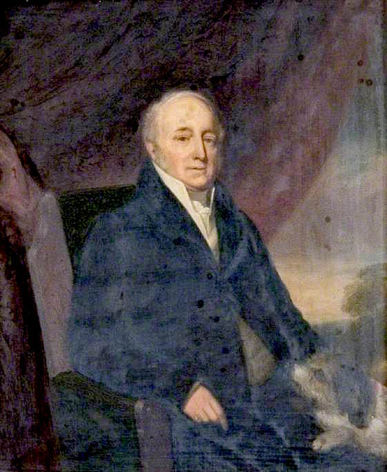 Richard, 2nd Earl of Mount Edgcumbe, vintage artwork by Nicholas Condy, A3 (16x12") Poster Print