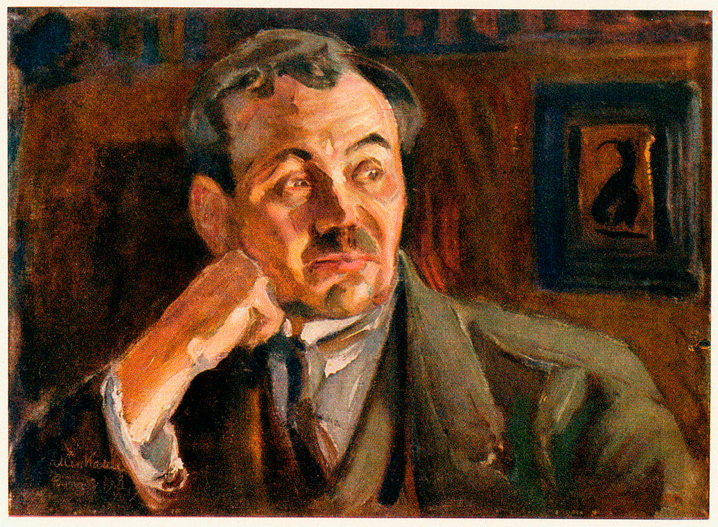 Eino Leino, vintage artwork by Akseli Gallen-Kallela, 12x8" (A4) Poster