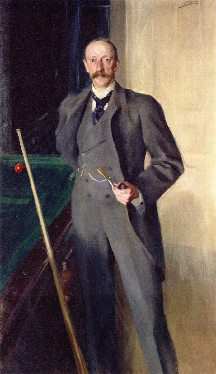 George Peabody Gardner by Anders Zorn,A3(16x12")Poster