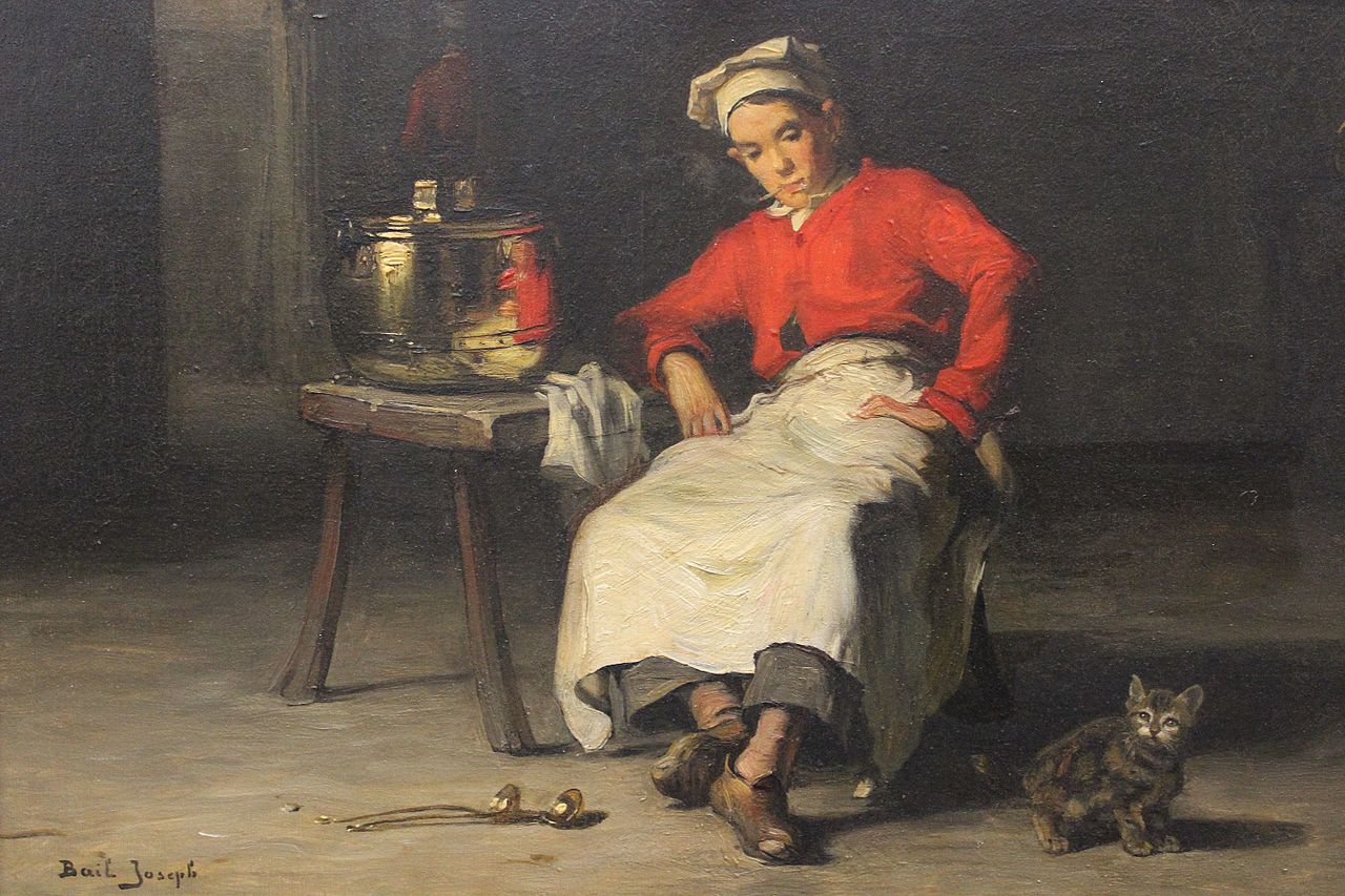 Le petit mitron by Claude Joseph Bail,A3(16x12")Poster