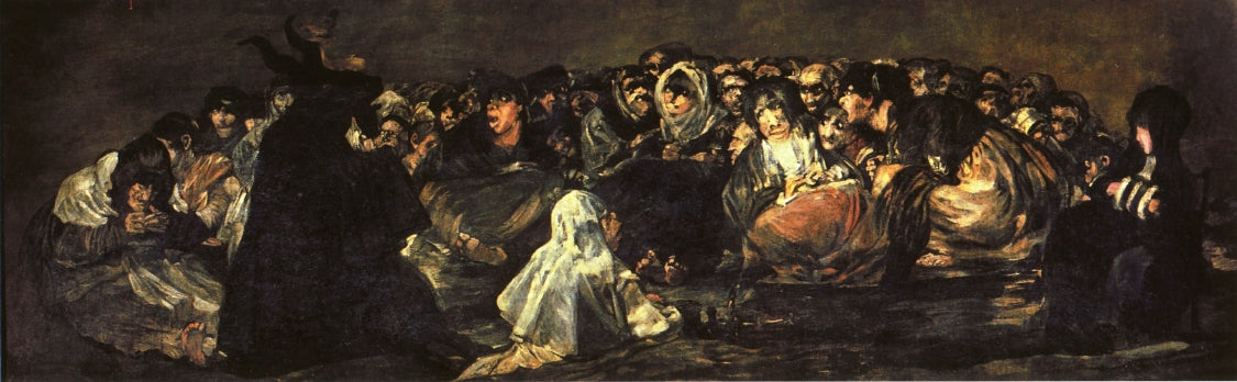 The Great He-Goat, vintage artwork by Francisco de Goya y Lucientes, 12x8" (A4) Poster