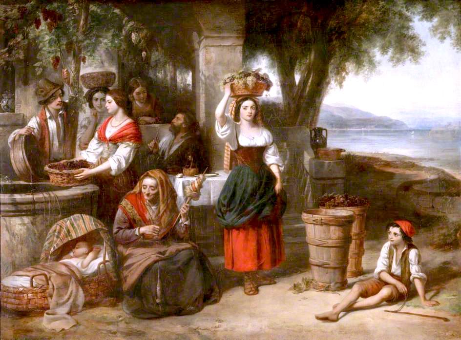 The Gathering of the Vintage, vintage artwork by Robert McInnes, A3 (16x12") Poster Print