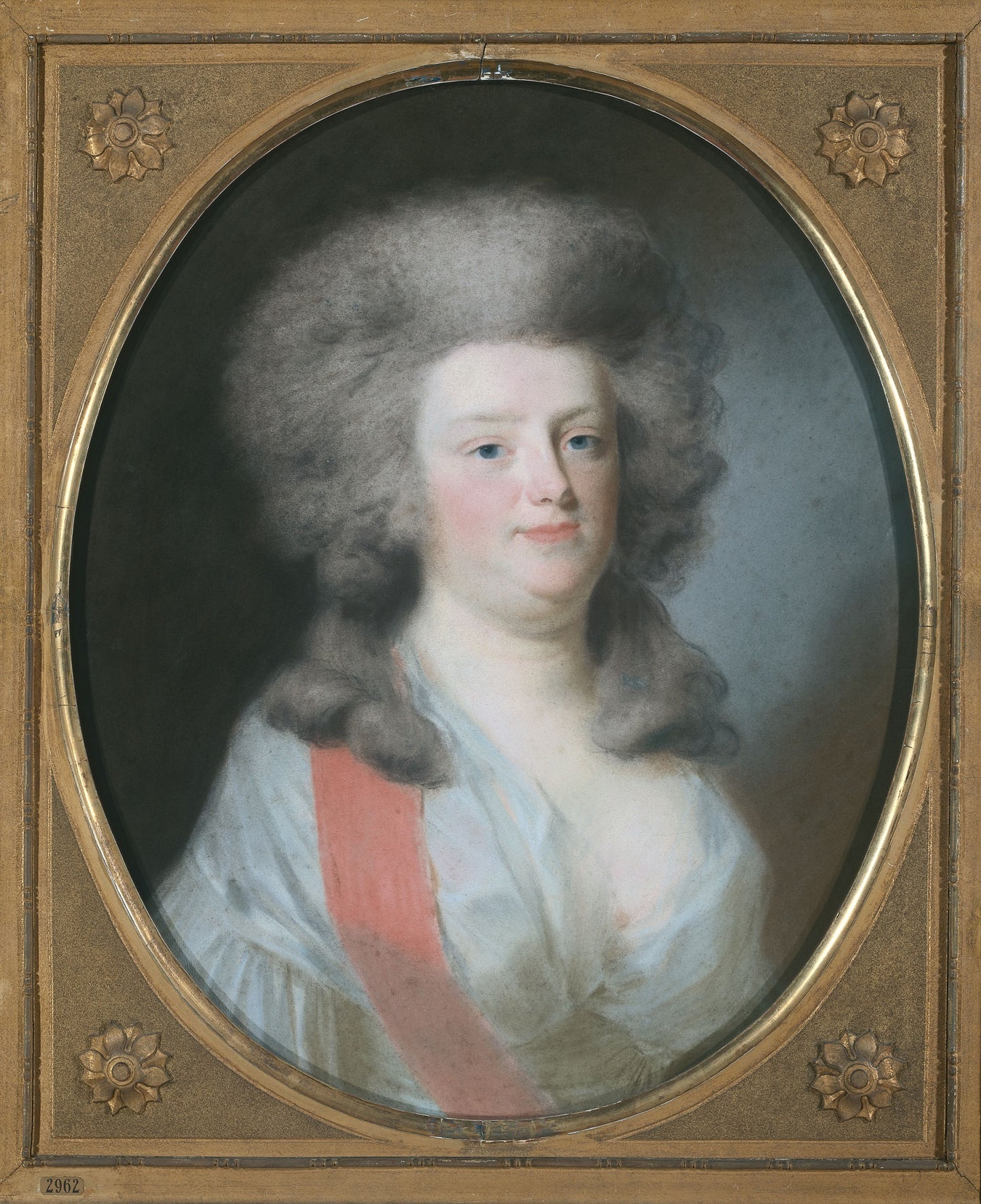 Augusta Maria Carolina van Nassau-Weilburg (1764-1802), vintage artwork by Johann Friedrich August Tischbein, 12x8" (A4) Poster