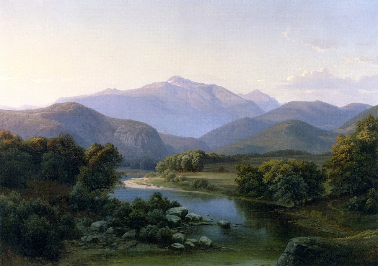 Mount Washington, vintage artwork by Ann Sophia Towne Darrah, A3 (16x12") Poster Print