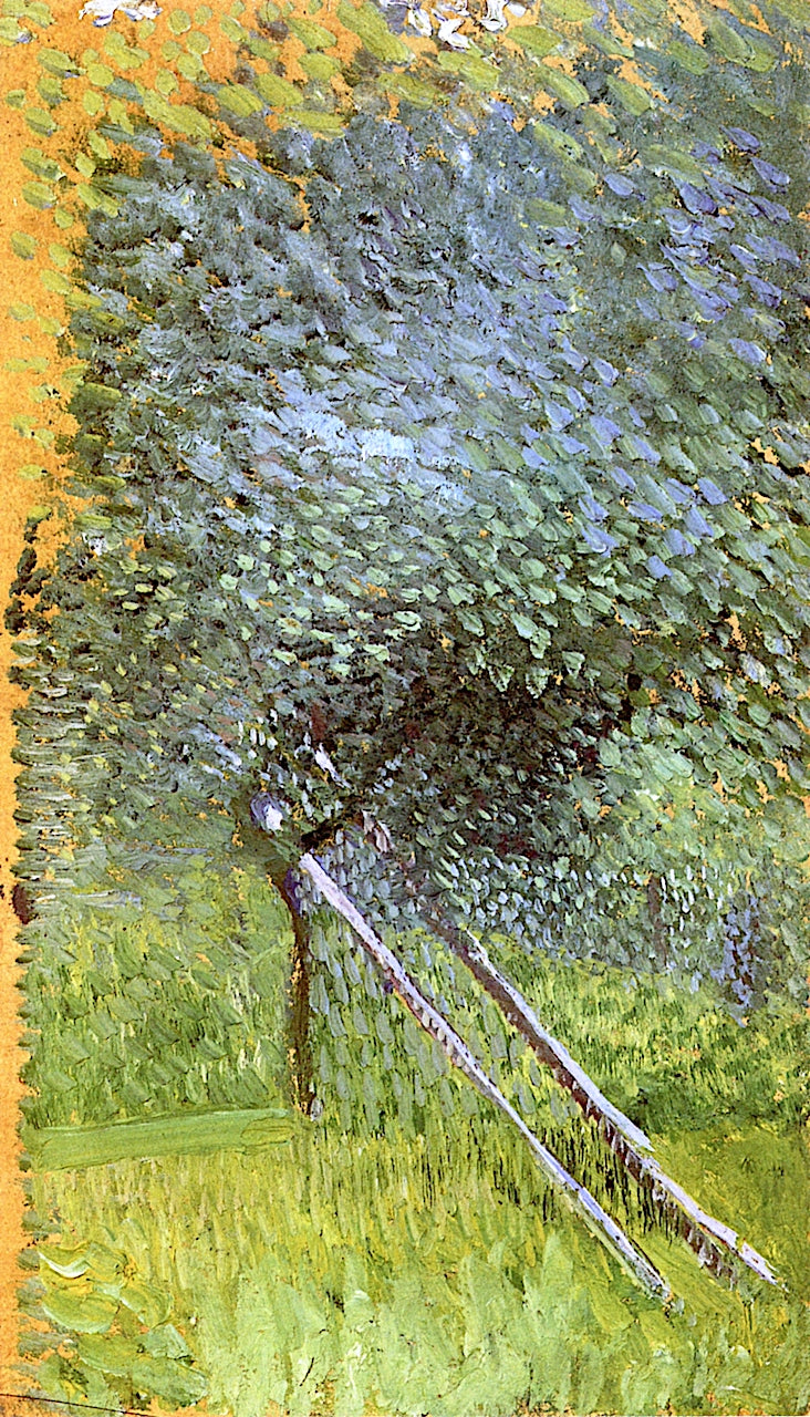 Fruit Tree with Wooden Supports by Richard Gerstl,16x12(A3) Poster