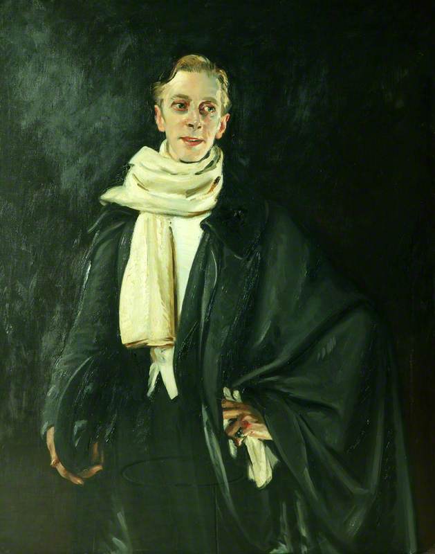 Ernest Thesiger by William Bruce Ellis Ranken,16x12(A3) Poster