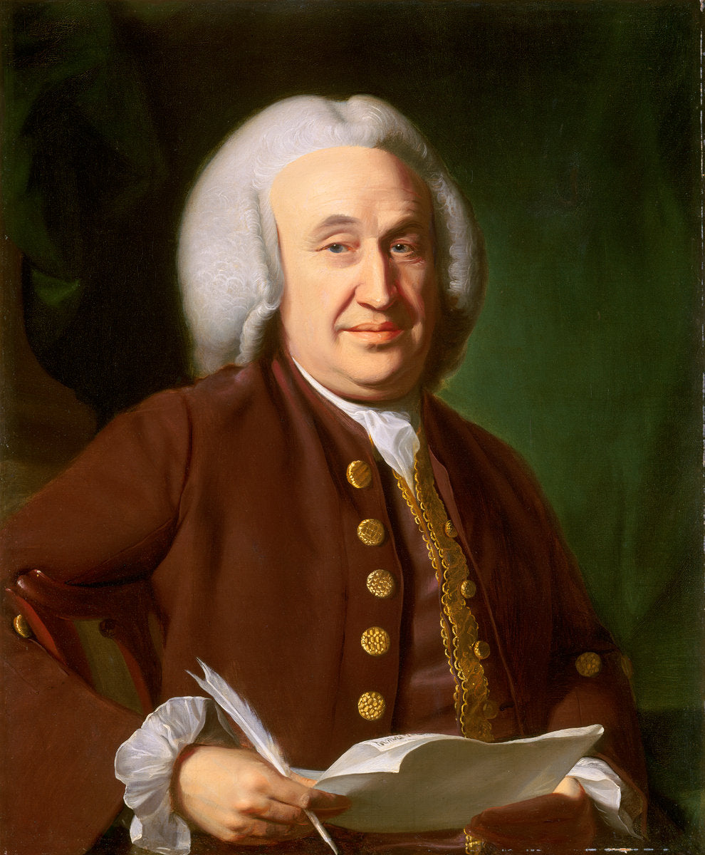 Harrison Gray, vintage artwork by John Singleton Copley, 12x8" (A4) Poster