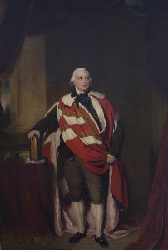 Henry Venables-Vernon (1747–1829), 3rd Baron Vernon, vintage artwork by Thomas Lawrence, 12x8" (A4) Poster