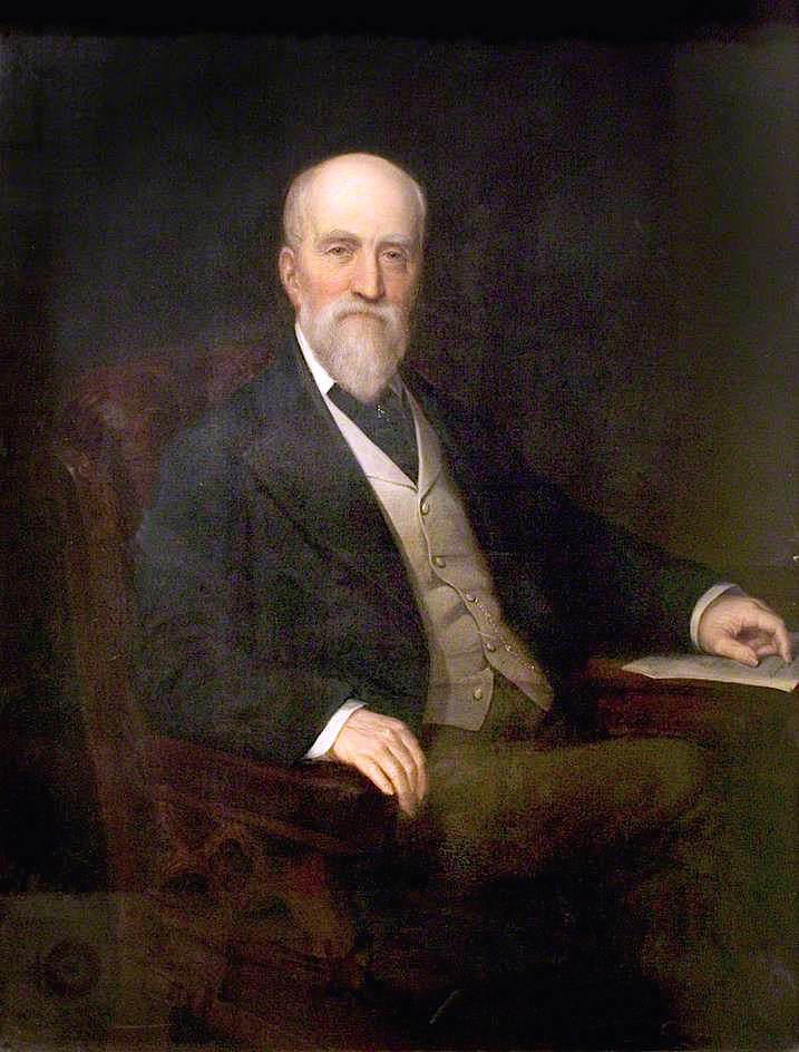 Sir William Gilstrap, vintage artwork by William Harold Cubley, A3 (16x12") Poster Print