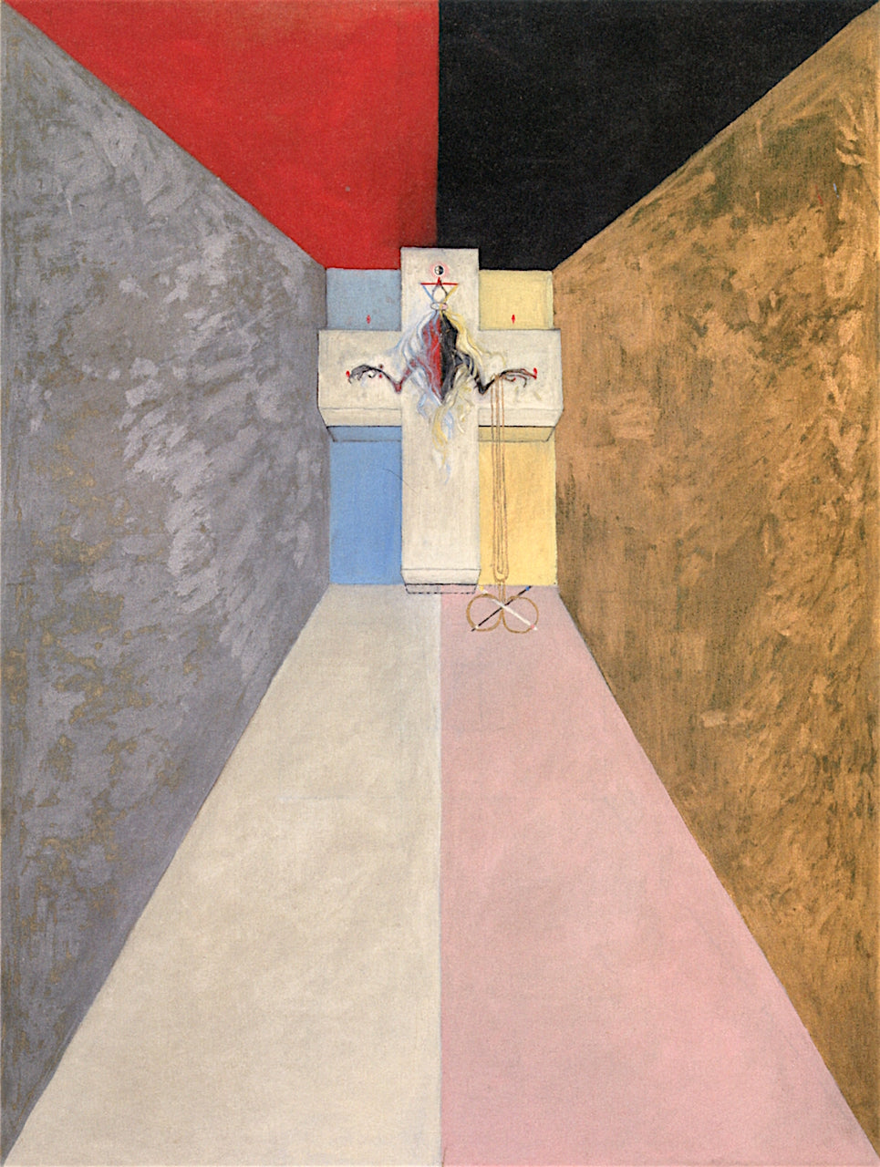 The Dove, No. 06, Group IX/UW, No. 30, vintage artwork by Hilma af Klint, 12x8" (A4) Poster