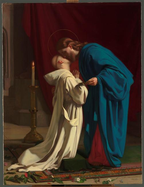 La Sainte Communion, vintage artwork by Charles Henri Hilaire Michel, A3 (16x12") Poster Print