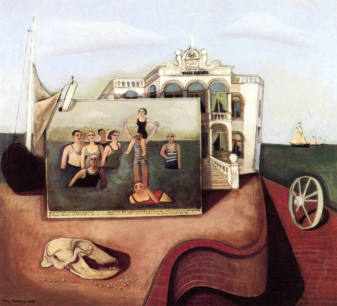Memory of Norderney by Felix Nussbaum,16x12(A3) Poster