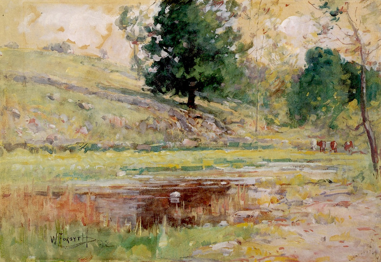Autumn at Vernon by William Forsyth,A3(16x12")Poster