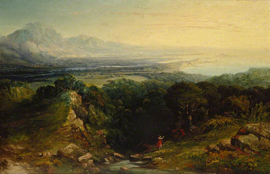 The Isle of Man, vintage artwork by John Martin, 12x8" (A4) Poster