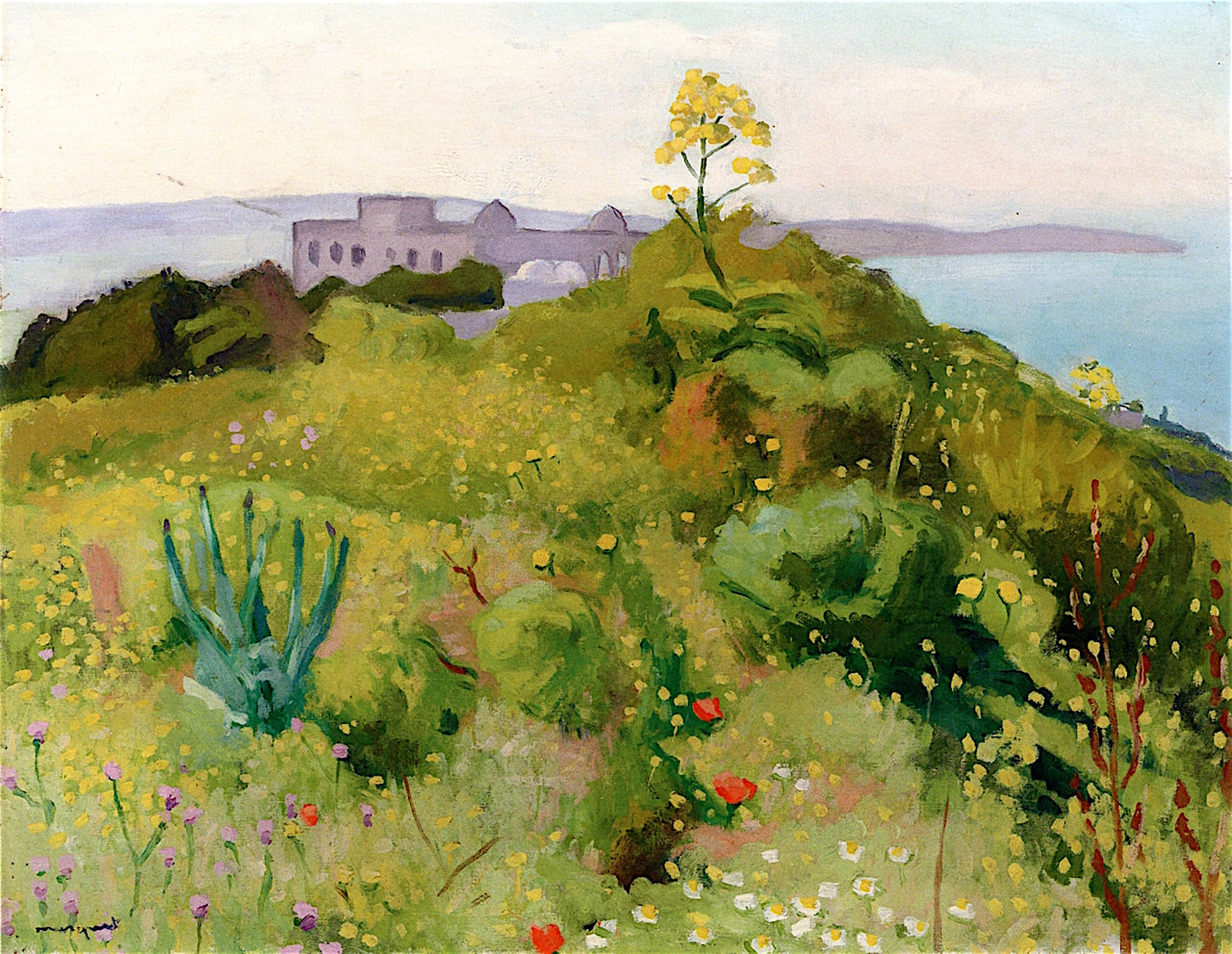 The Archevȇché in Spring by Albert Marquet,16x12(A3) Poster