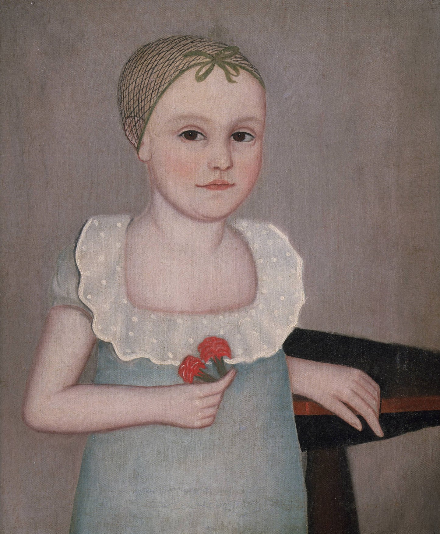 Henrietta Dorr, vintage artwork by Ammi Phillips, 12x8" (A4) Poster