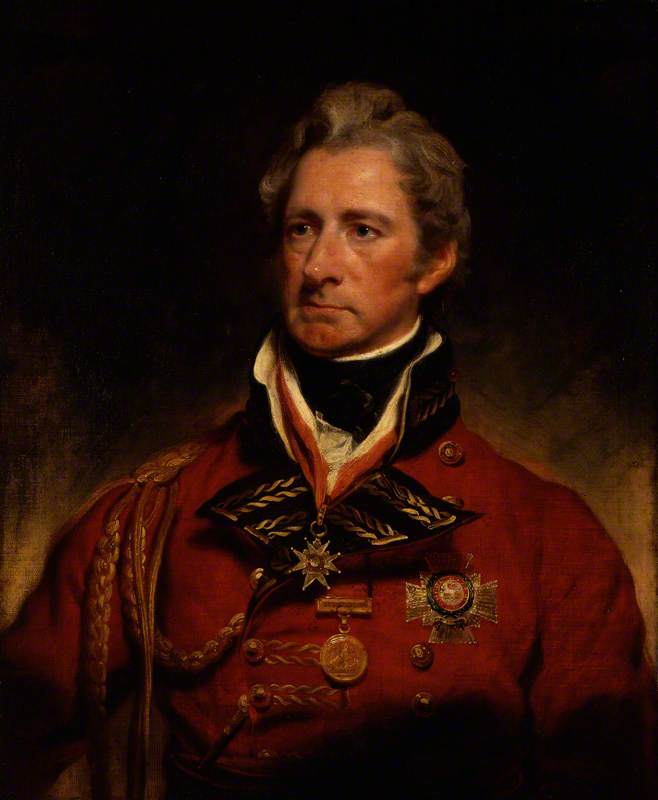 Sir Thomas Munro, vintage artwork by Sir Martin Archer Shee, 12x8" (A4) Poster