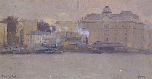 Circular Quay by Tom Roberts,A3(16x12")Poster
