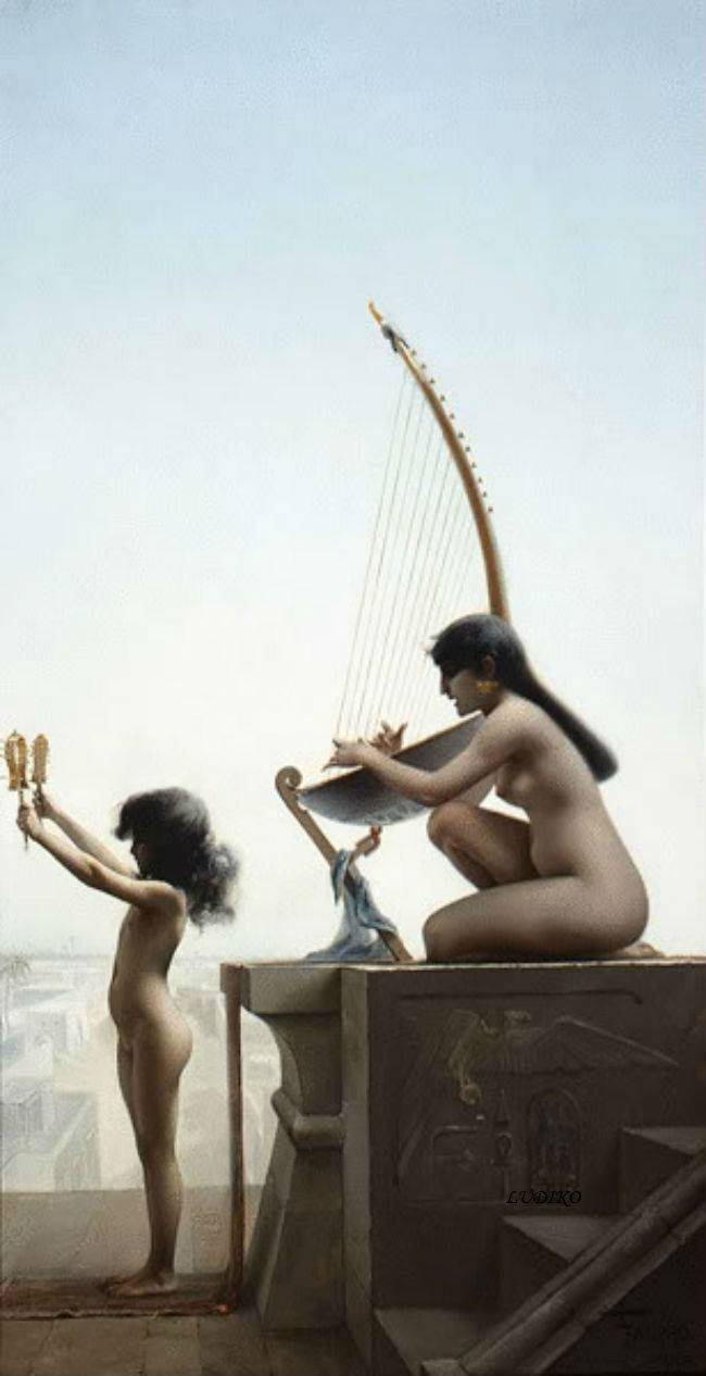 Mystic Blessings by Luis Ricardo Falero,A3(16x12")Poster