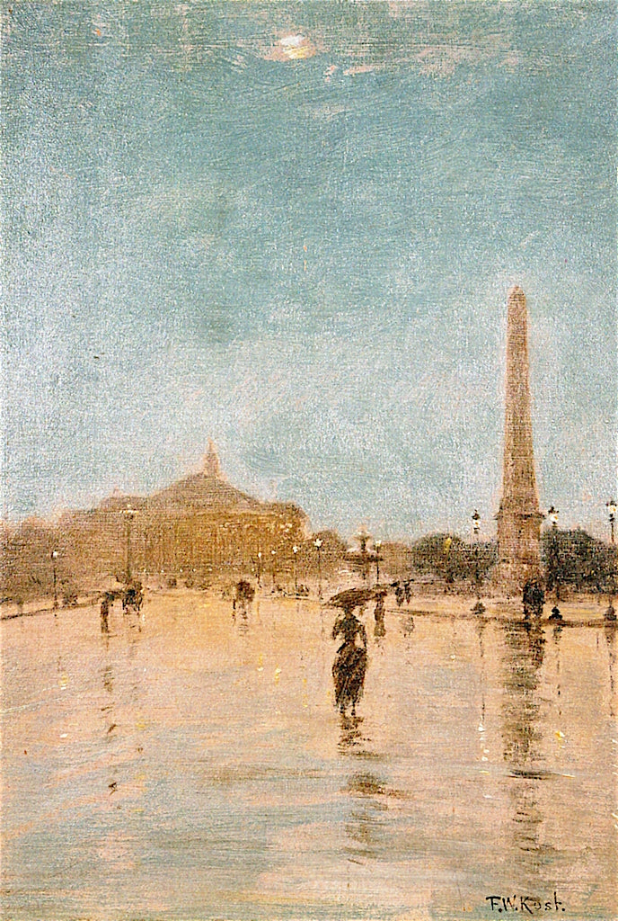 Champs Elysees by Frederick W. Kost,A3(16x12")Poster
