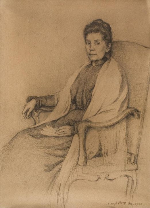 Mrs. Watkins by Susan Watkins,16x12(A3) Poster