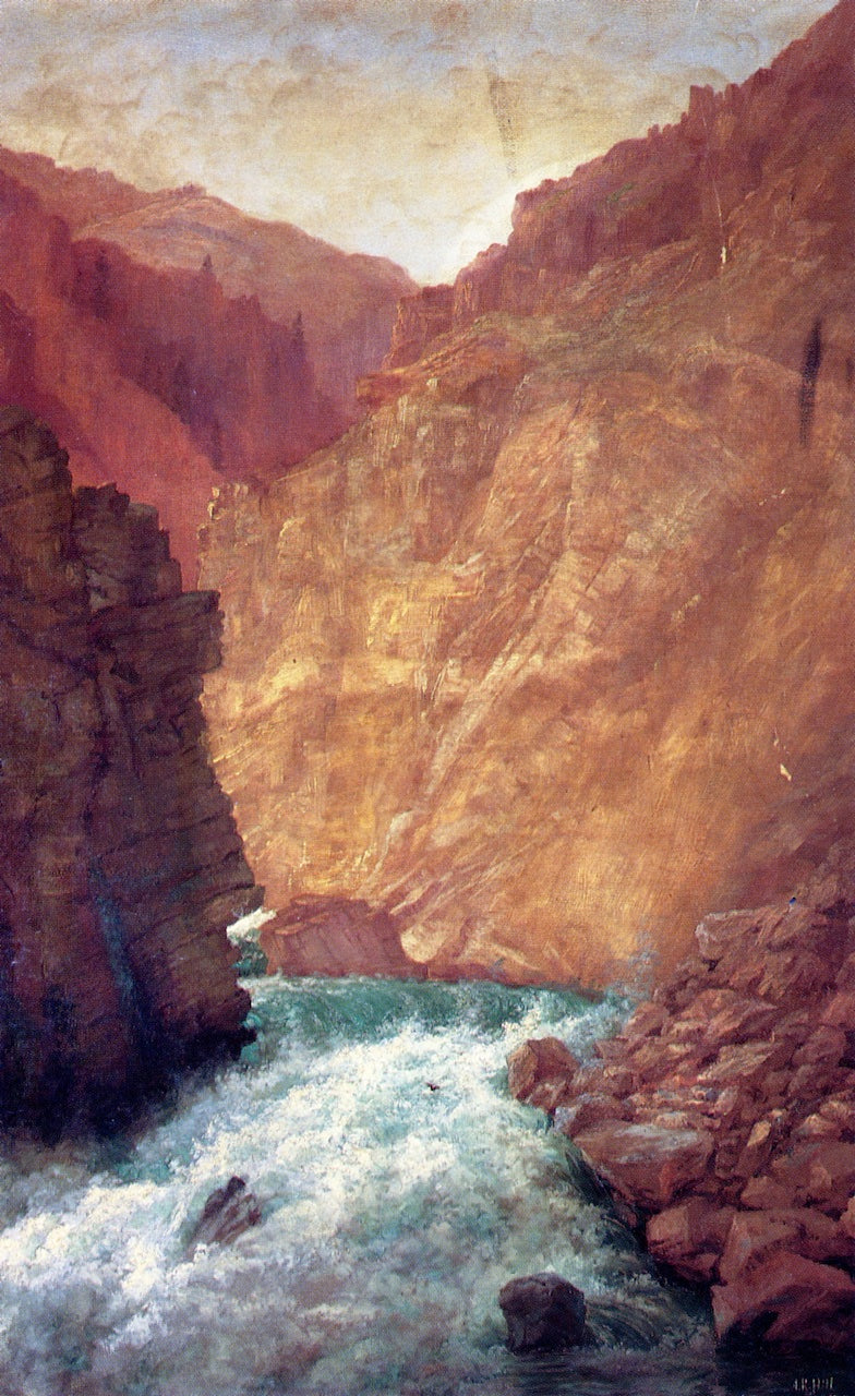 Chilan Gorge by Abby Williams Hill,A3(16x12")Poster