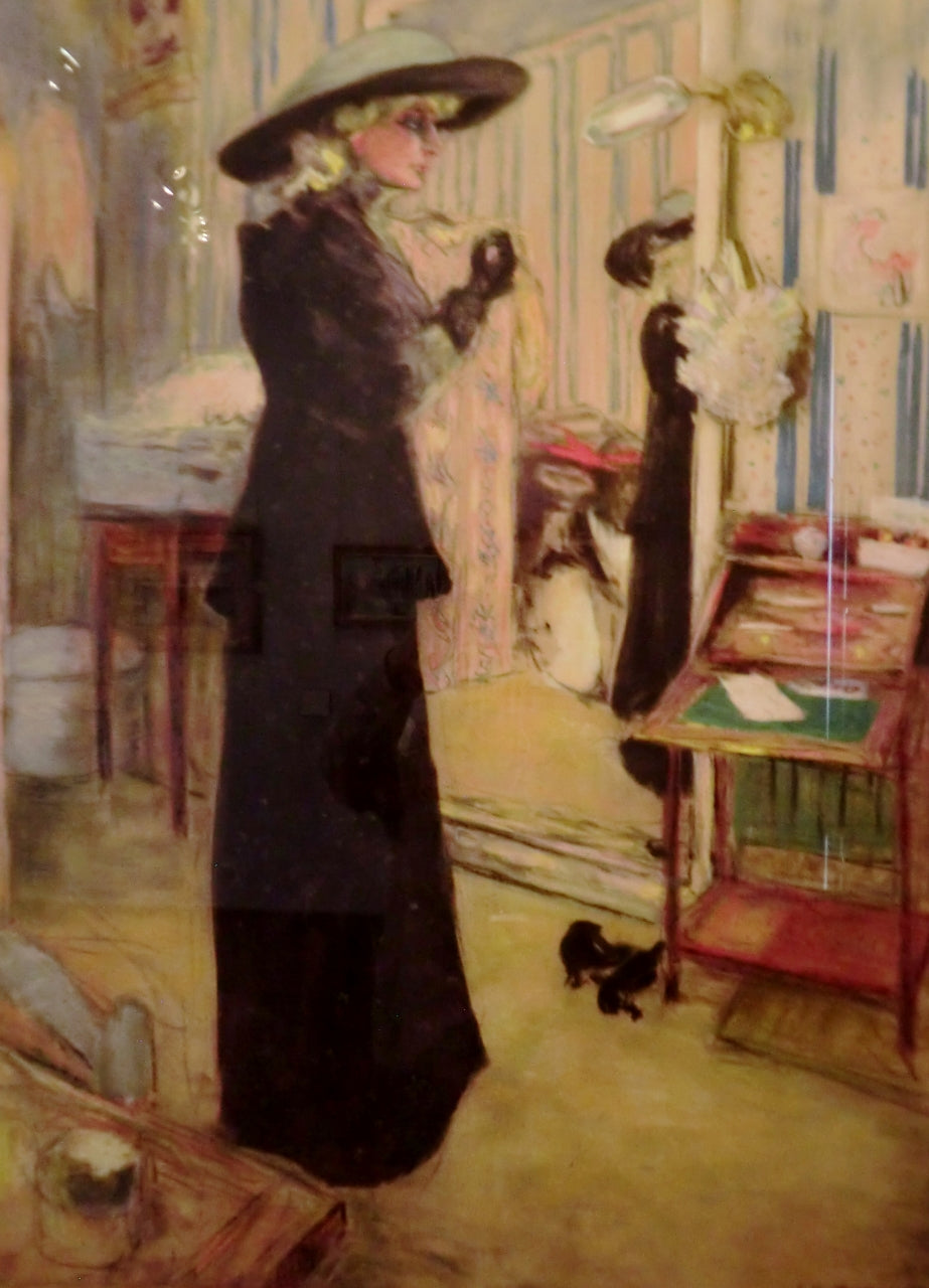 Charlotte Lyses by edouard Vuillard,A3(16x12")Poster