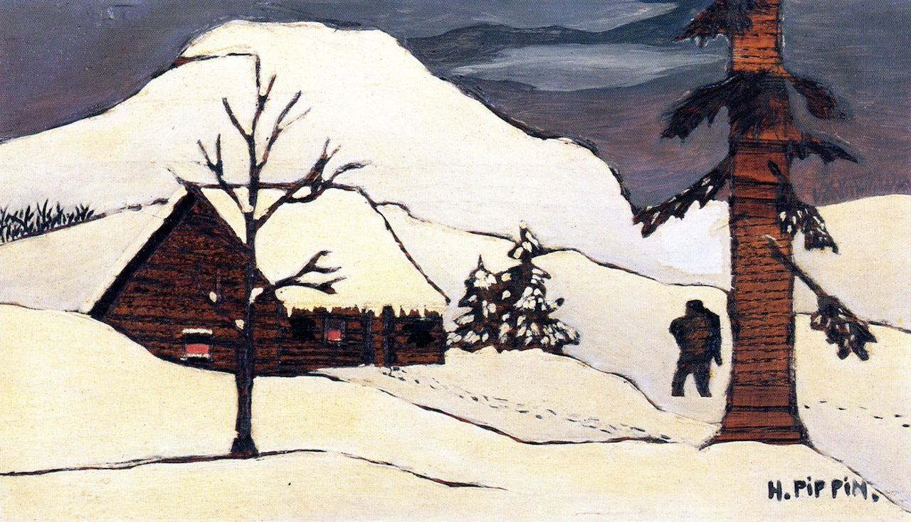 The Trapper Returning Home by Horace Pippin,16x12(A3) Poster
