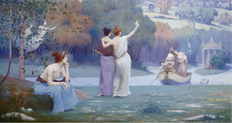 Return to Cythera by Maurice Chabas,A3(16x12")Poster